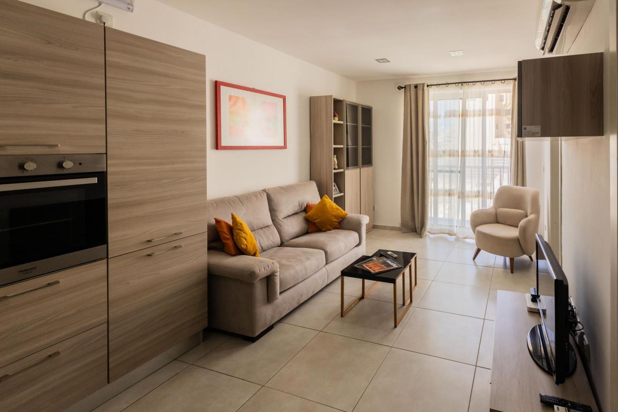Sliema Seaview Modern Apartment Bagian luar foto